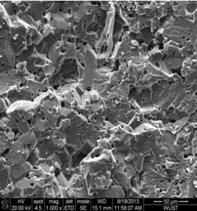소결 코런덤 0-1mm 1-3mm, 폐쇄 기공률 8% 이상  -1-